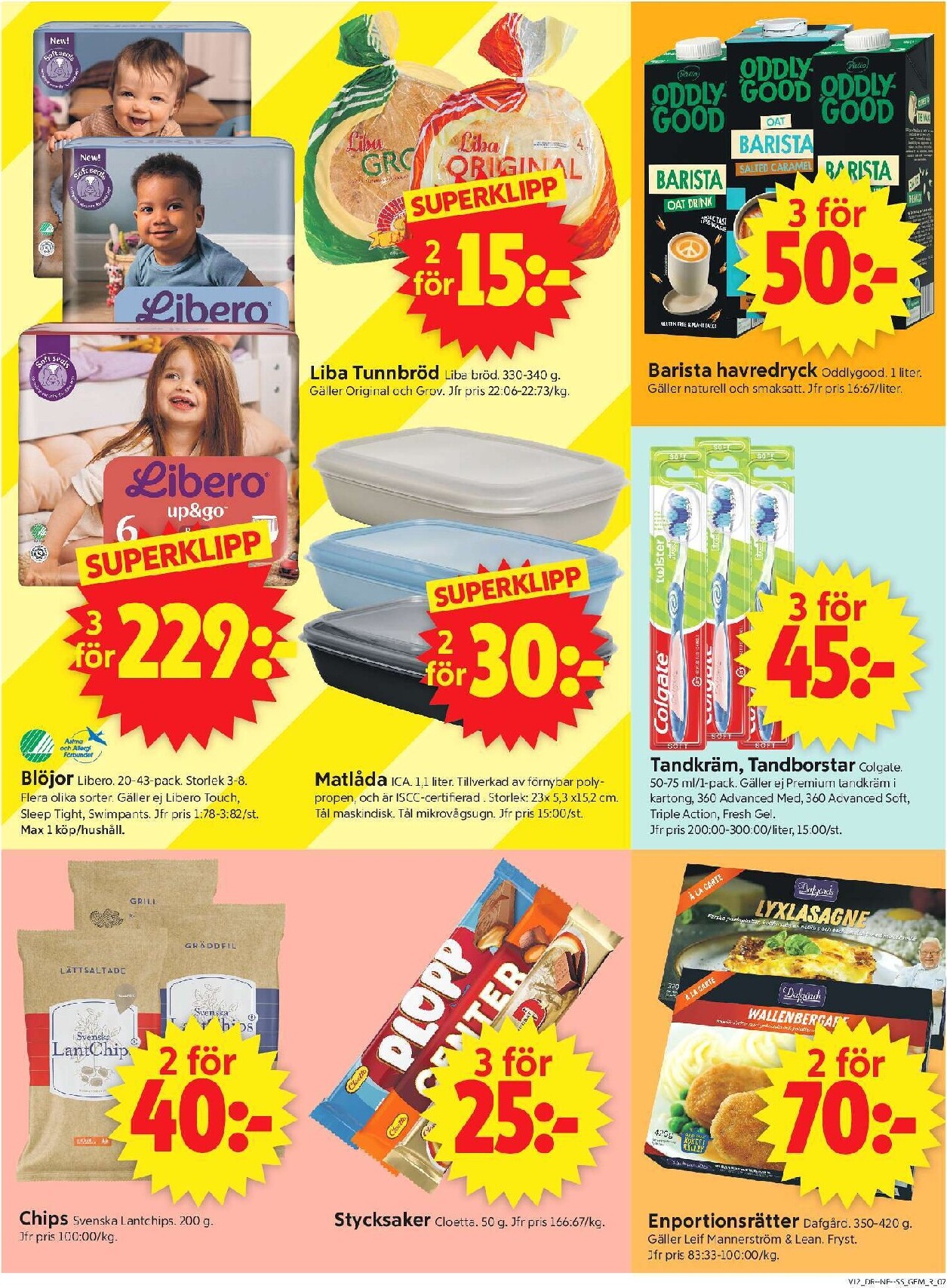 ica-supermarket - ICA Supermarket-reklambladet giltigt från 16/03/2026 - 22/03/2026 - page: 7