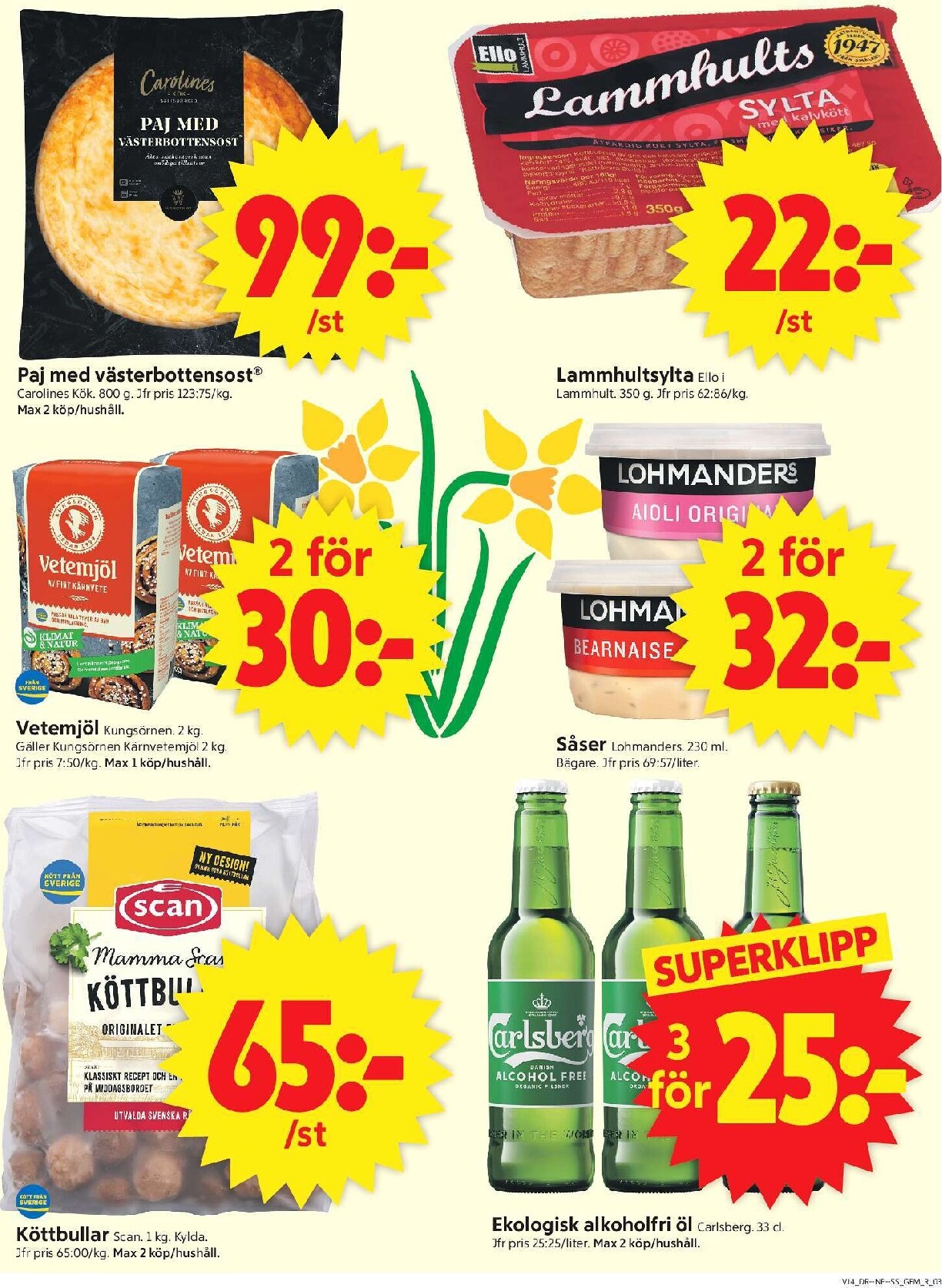 ica-supermarket - ICA Supermarket-reklambladet giltigt från 30/03/2026 - 06/04/2026 - page: 3
