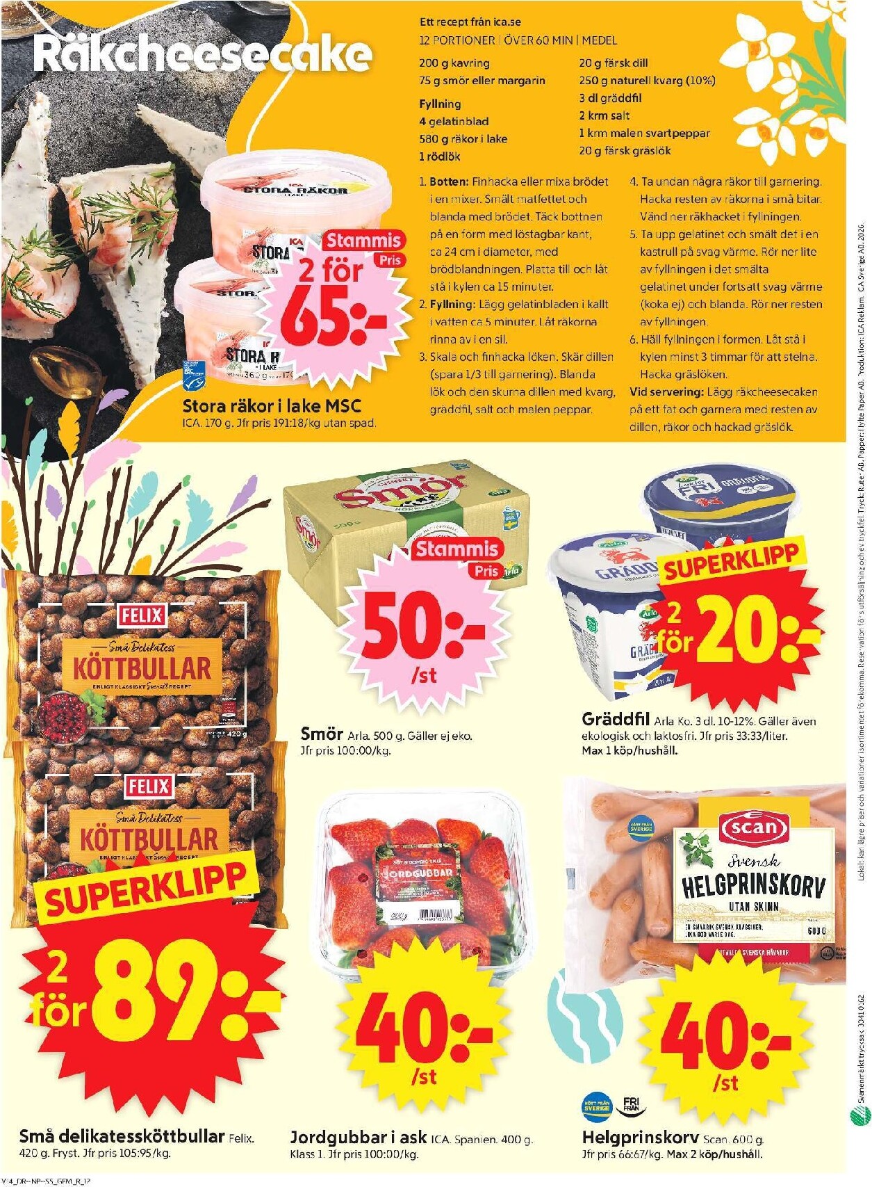 ica-supermarket - ICA Supermarket-reklambladet giltigt från 30/03/2026 - 06/04/2026 - page: 14