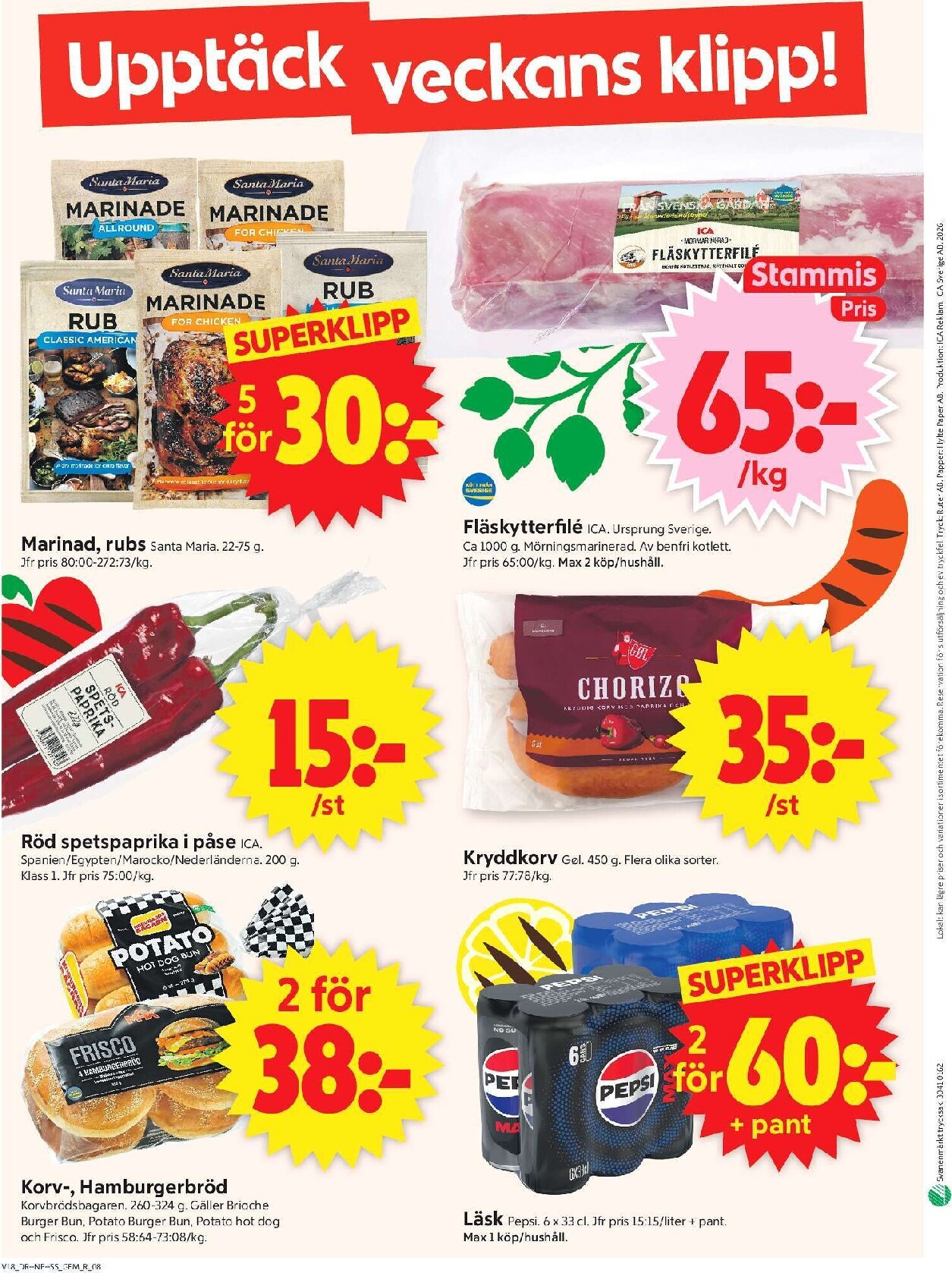 ica-supermarket - Aktuellt ICA Supermarket reklamblad giltigt från måndag 27/04/2026 till söndag 03/05/2026 - page: 10