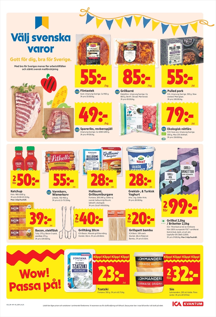 ica-kvantum - Aktuellt ICA Kvantum reklamblad från måndag, 01/06/2026 till söndag, 07/06/2026 - page: 5
