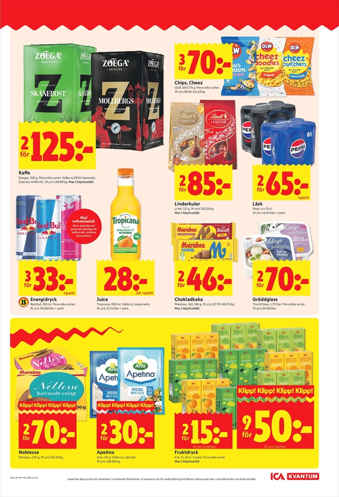 ica-kvantum - Aktuellt ICA Kvantum reklamblad från måndag, 08/06/2026 till söndag, 14/06/2026 - page: 3