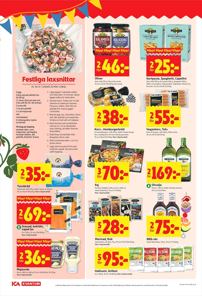 ica-kvantum - Aktuellt ICA Kvantum reklamblad från måndag, 15/06/2026 till söndag, 21/06/2026 - page: 4