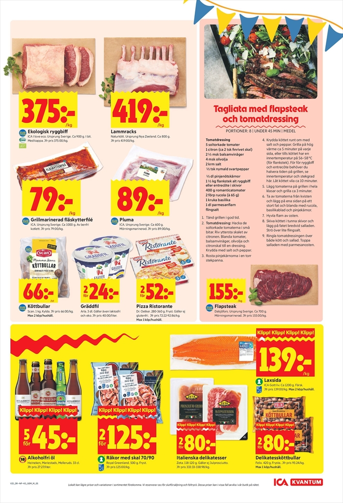 ica-kvantum - Aktuellt ICA Kvantum reklamblad från måndag, 15/06/2026 till söndag, 21/06/2026 - page: 5