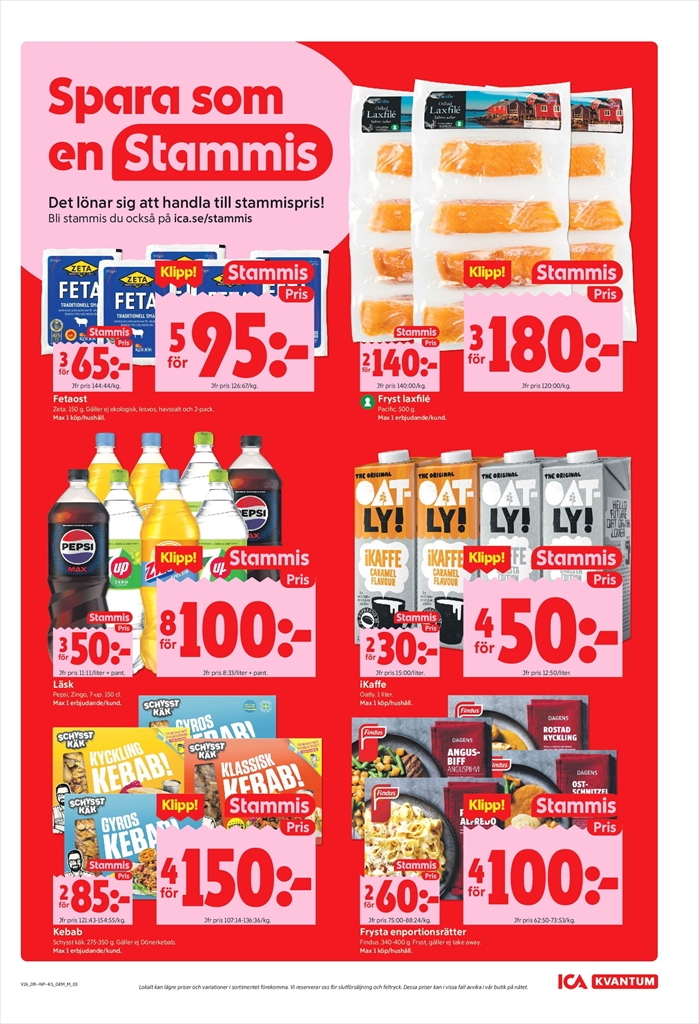 ica-kvantum - Aktuellt ICA Kvantum reklamblad från måndag, 22/06/2026 till söndag, 28/06/2026 - page: 3