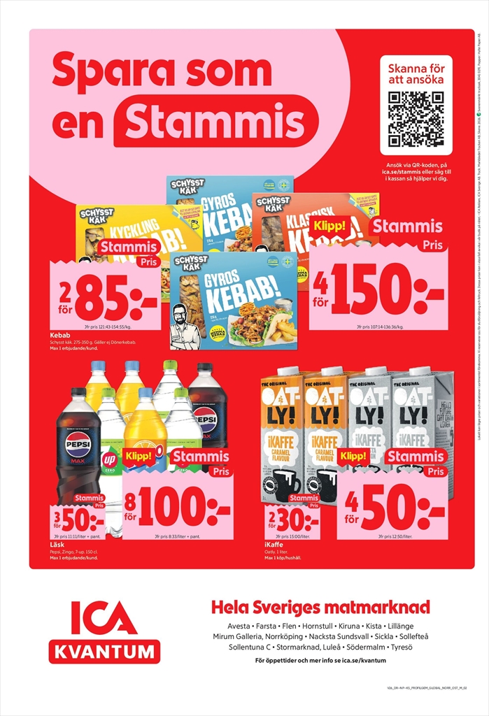 ica-kvantum - Aktuellt ICA Kvantum reklamblad från måndag, 22/06/2026 till söndag, 28/06/2026 - page: 10
