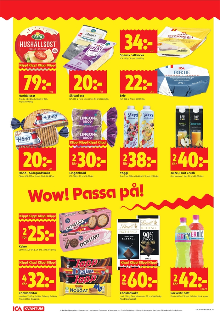 ica-kvantum - Aktuellt ICA Kvantum reklamblad från måndag, 22/06/2026 till söndag, 28/06/2026 - page: 8