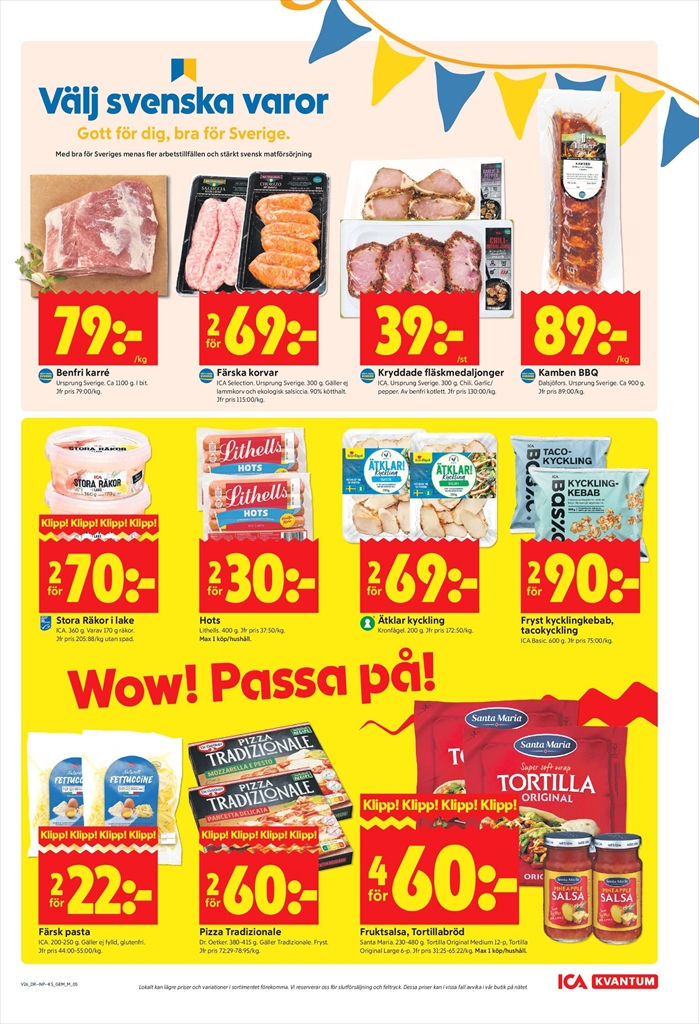 ica-kvantum - Aktuellt ICA Kvantum reklamblad från måndag, 22/06/2026 till söndag, 28/06/2026 - page: 5