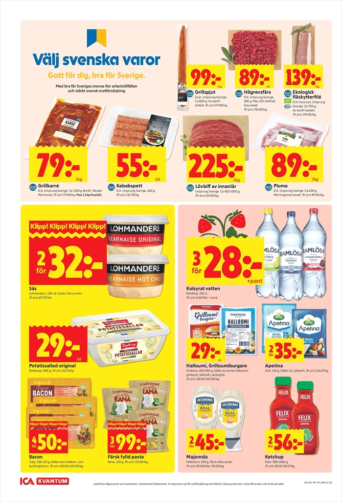 ica-kvantum - Aktuellt ICA Kvantum reklamblad från måndag, 06/07/2026 till söndag, 12/07/2026 - page: 4