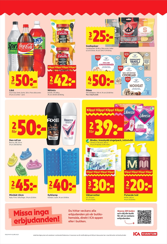 ica-kvantum - Aktuellt ICA Kvantum reklamblad från måndag, 06/07/2026 till söndag, 12/07/2026 - page: 5