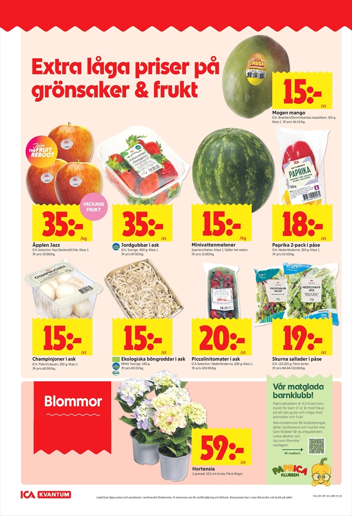ica-kvantum - Aktuellt ICA Kvantum reklamblad från måndag, 06/07/2026 till söndag, 12/07/2026 - page: 2