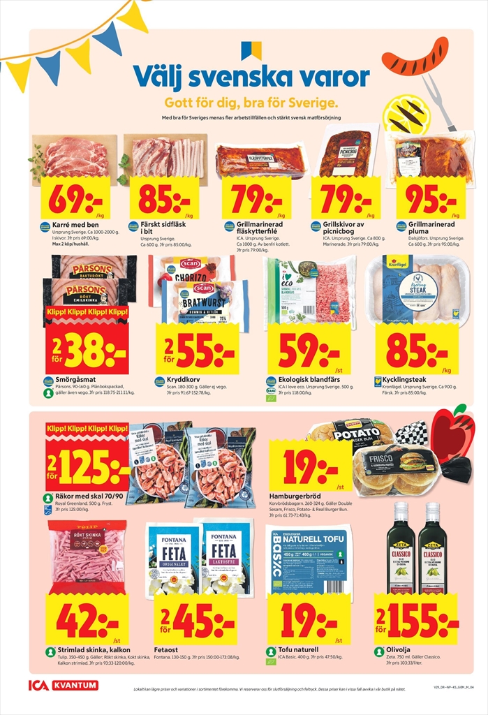 ica-kvantum - Aktuellt ICA Kvantum - Veckans reklamblad reklamblad från måndag, 13/07/2026 till söndag, 19/07/2026 - page: 6
