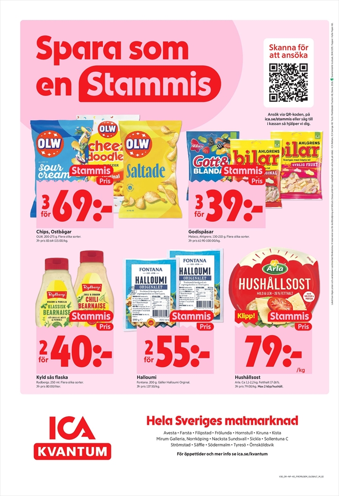 ica-kvantum - Aktuellt ICA Kvantum - Veckans reklamblad reklamblad från måndag, 20/07/2026 till söndag, 26/07/2026 - page: 8