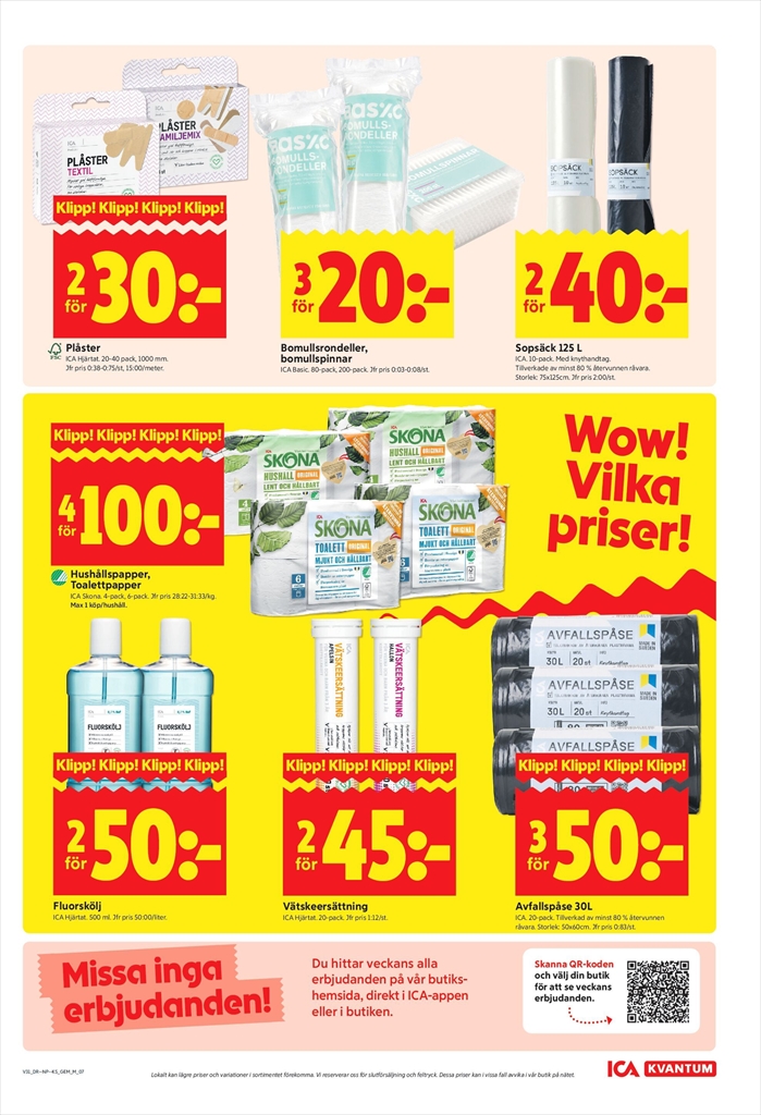 ica-kvantum - Aktuellt ICA Kvantum reklamblad från måndag, 27/07/2026 till söndag, 02/08/2026 - page: 9