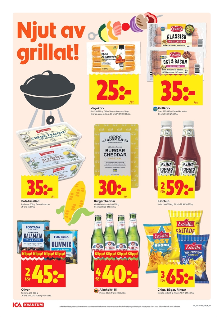 ica-kvantum - Aktuellt ICA Kvantum reklamblad från måndag, 27/07/2026 till söndag, 02/08/2026 - page: 4