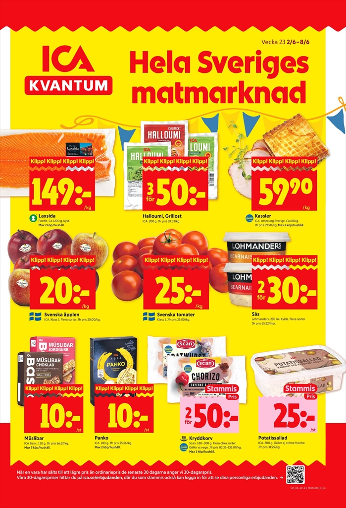 ica-kvantum - ICA Kvantum-reklambladet giltigt från 02/06 - 08/06
