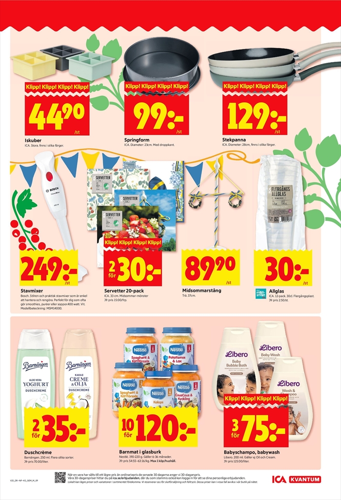 ica-kvantum - ICA Kvantum-reklambladet giltigt från 16/06 - 22/06 - page: 11