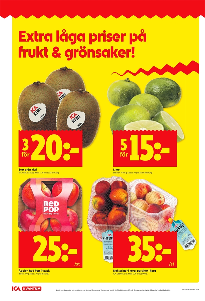 ica-kvantum - ICA Kvantum-reklambladet giltigt från 23/06 - 29/06 - page: 6