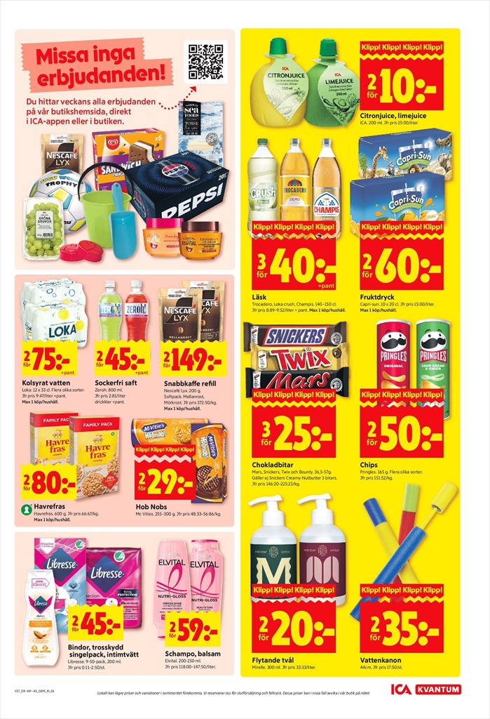 ica-kvantum - ICA Kvantum-reklambladet giltigt från 30/06 - 06/07 - page: 7