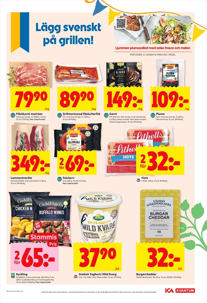 ica-kvantum - ICA Kvantum-reklambladet giltigt från 21/07 - 27/07 - page: 3