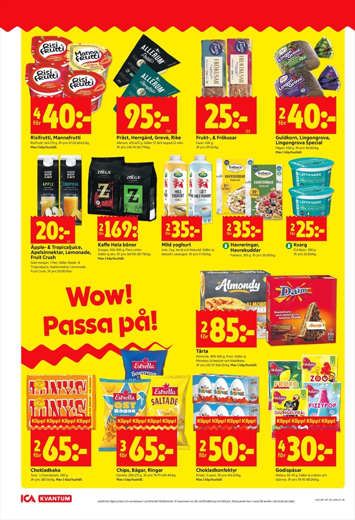ica-kvantum - ICA Kvantum-reklambladet giltigt från 27/10 - 02/11 - page: 8