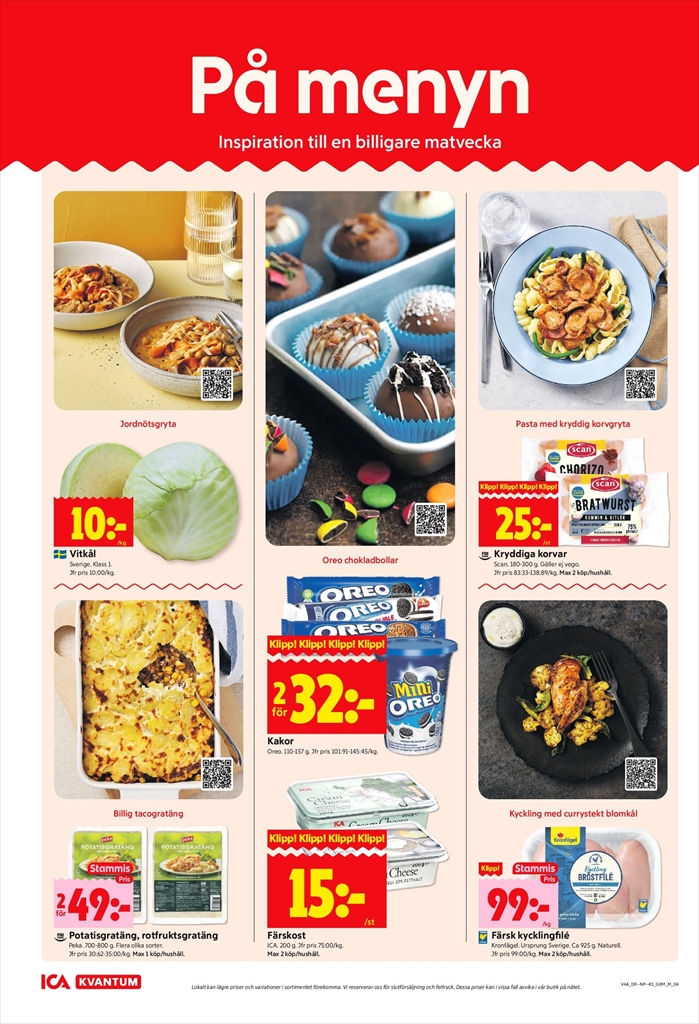 ica-kvantum - ICA Kvantum-reklambladet giltigt från 27/10 - 02/11 - page: 4