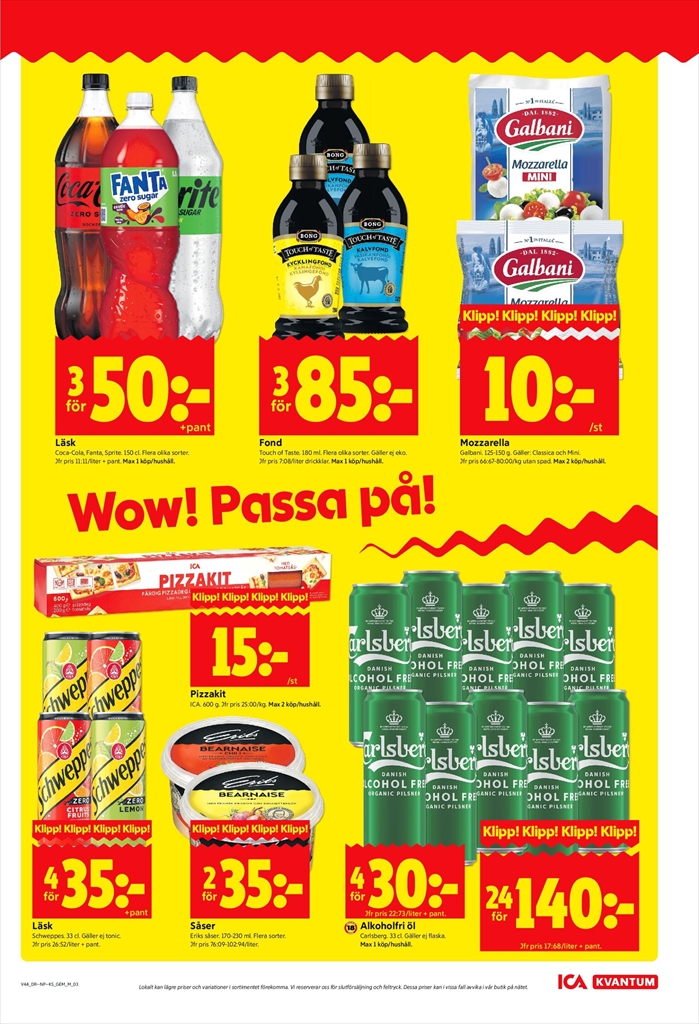 ica-kvantum - ICA Kvantum-reklambladet giltigt från 27/10 - 02/11 - page: 3
