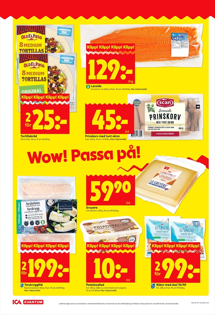ica-kvantum - ICA Kvantum-reklambladet giltigt från 27/10 - 02/11 - page: 2