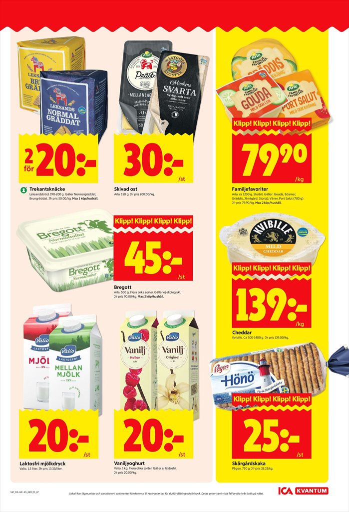 ica-kvantum - ICA Kvantum-reklambladet giltigt från 17/11 - 23/11 - page: 9