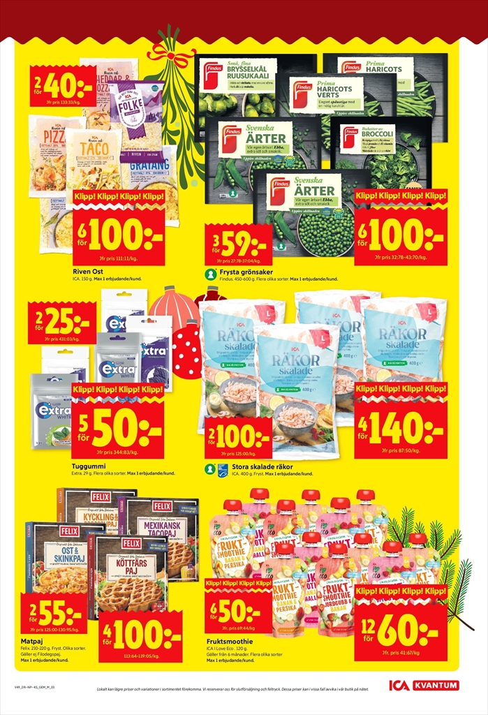 ica-kvantum - ICA Kvantum-reklambladet giltigt från 01/12 - 07/12 - page: 3