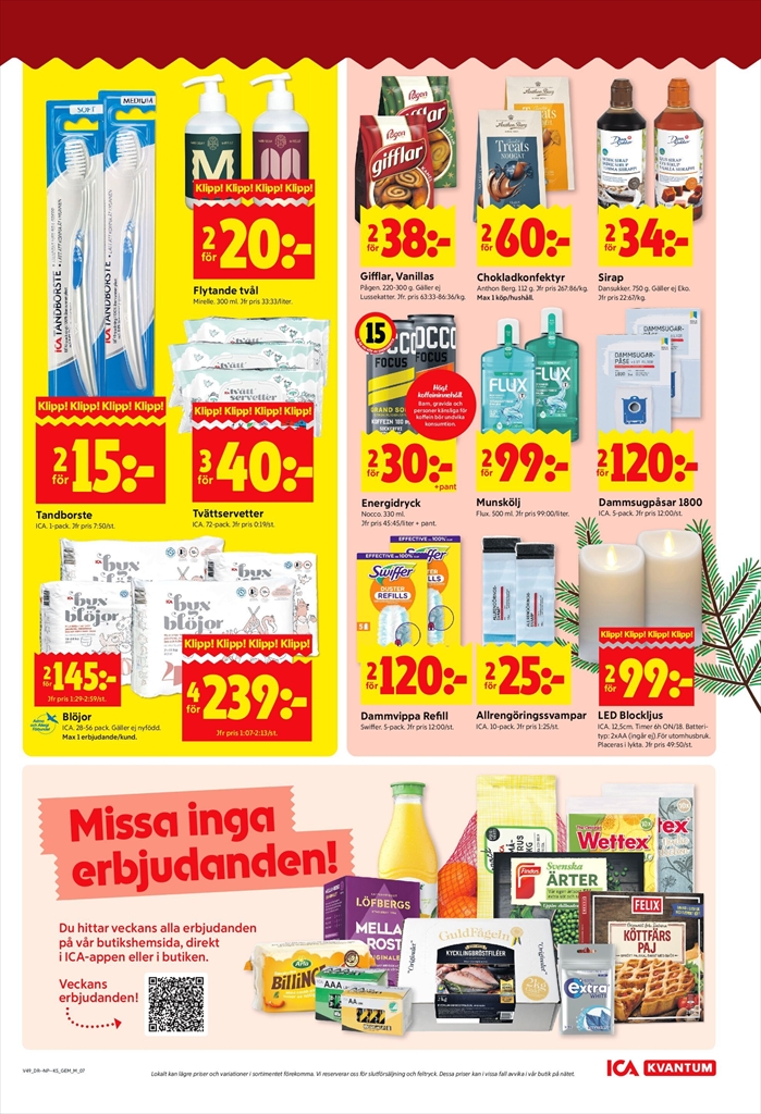 ica-kvantum - ICA Kvantum-reklambladet giltigt från 01/12 - 07/12 - page: 9