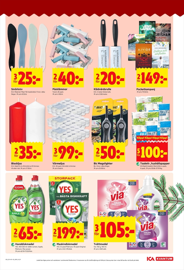 ica-kvantum - ICA Kvantum-reklambladet giltigt från 08/12 - 14/12 - page: 9