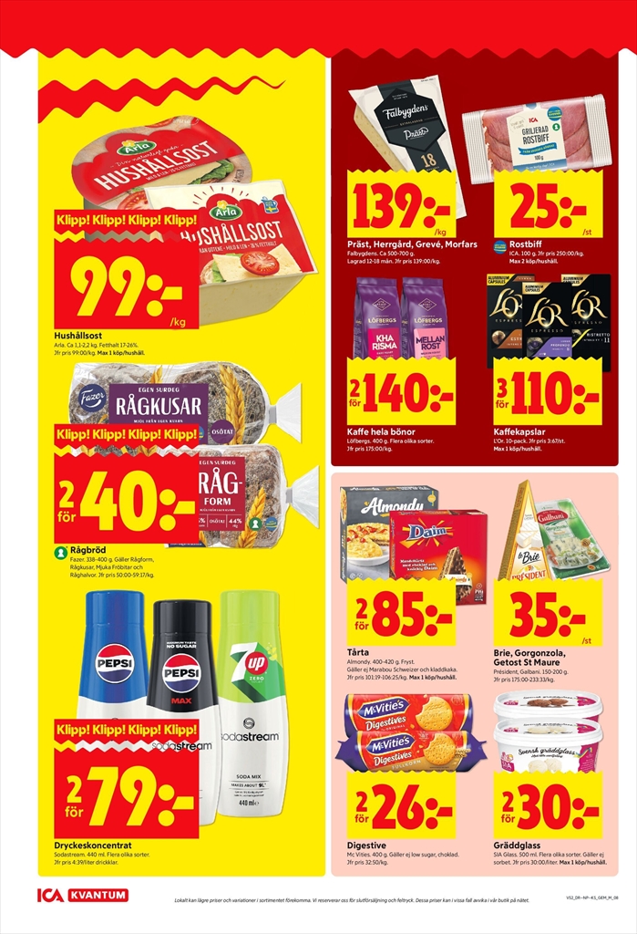 ica-kvantum - ICA Kvantum-reklambladet giltigt från 22/12 - 28/12 - page: 8