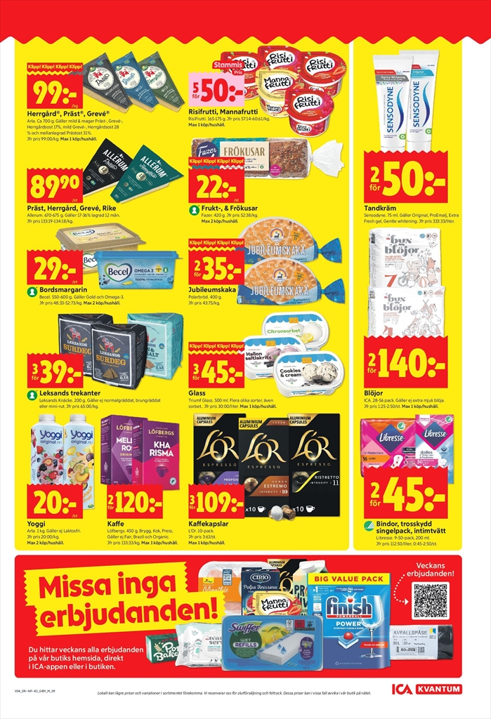 ica-kvantum - ICA Kvantum-reklambladet giltigt från 19/01 - 25/01 - page: 9