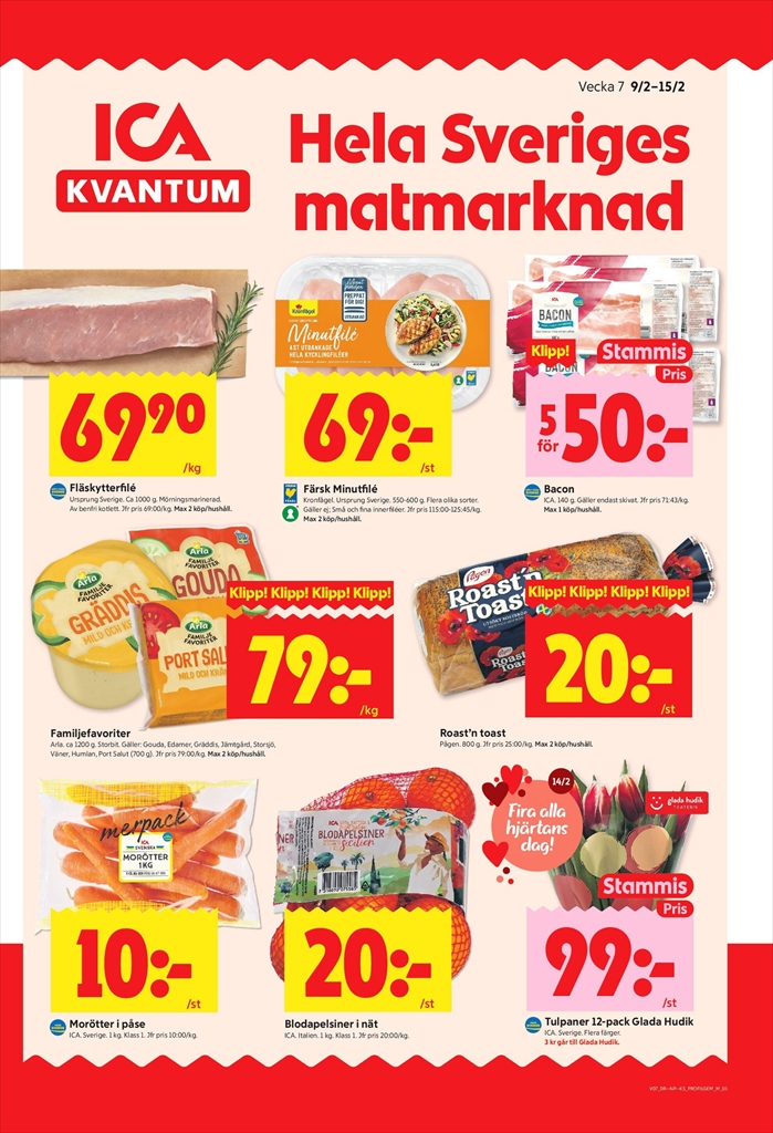 ica-kvantum - ICA Kvantum-reklambladet giltigt från 09/02/2026 - 15/02/2026