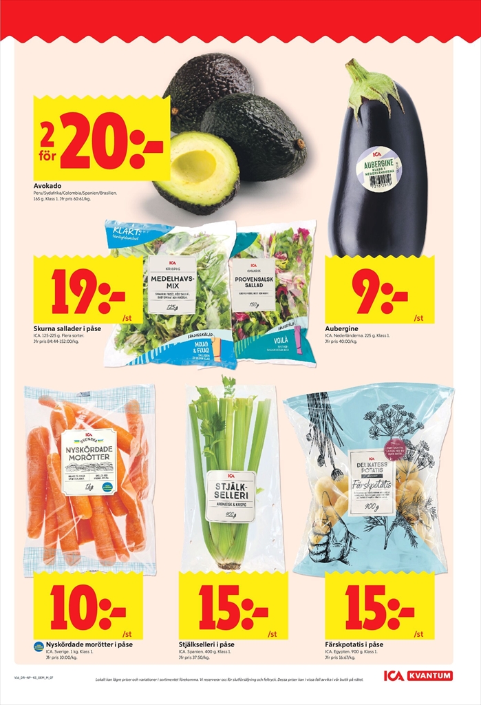 ica-kvantum - Aktuellt ICA Kvantum reklamblad giltigt från måndag 13/04/2026 till söndag 19/04/2026 - page: 7