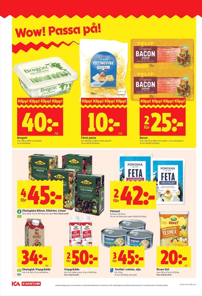 ica-kvantum - Aktuellt ICA Kvantum reklamblad giltigt från måndag 13/04/2026 till söndag 19/04/2026 - page: 2