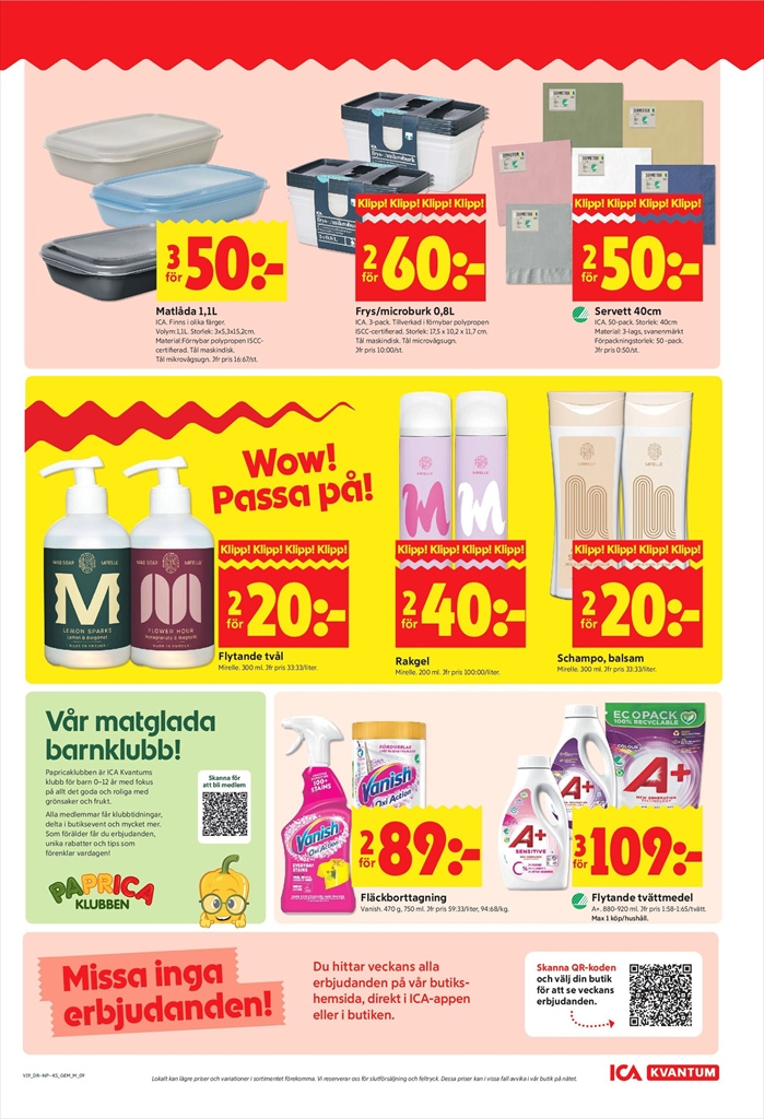 ica-kvantum - Aktuellt ICA Kvantum reklamblad giltigt från måndag 04/05/2026 till söndag 10/05/2026 - page: 11
