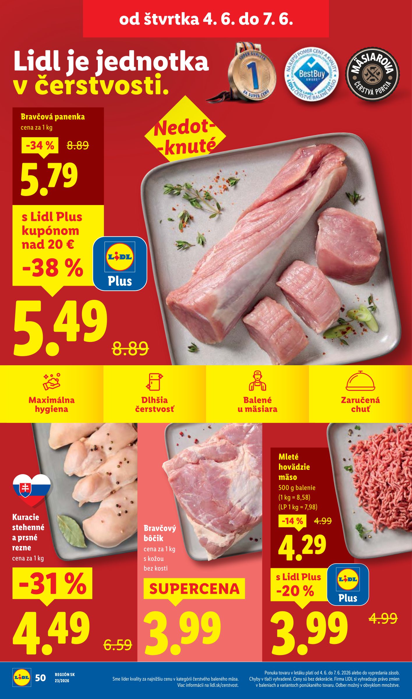 lidl - Aktuálny Lidl leták od pondelka, 01.06.2026 do nedele, 07.06.2026 - page: 66