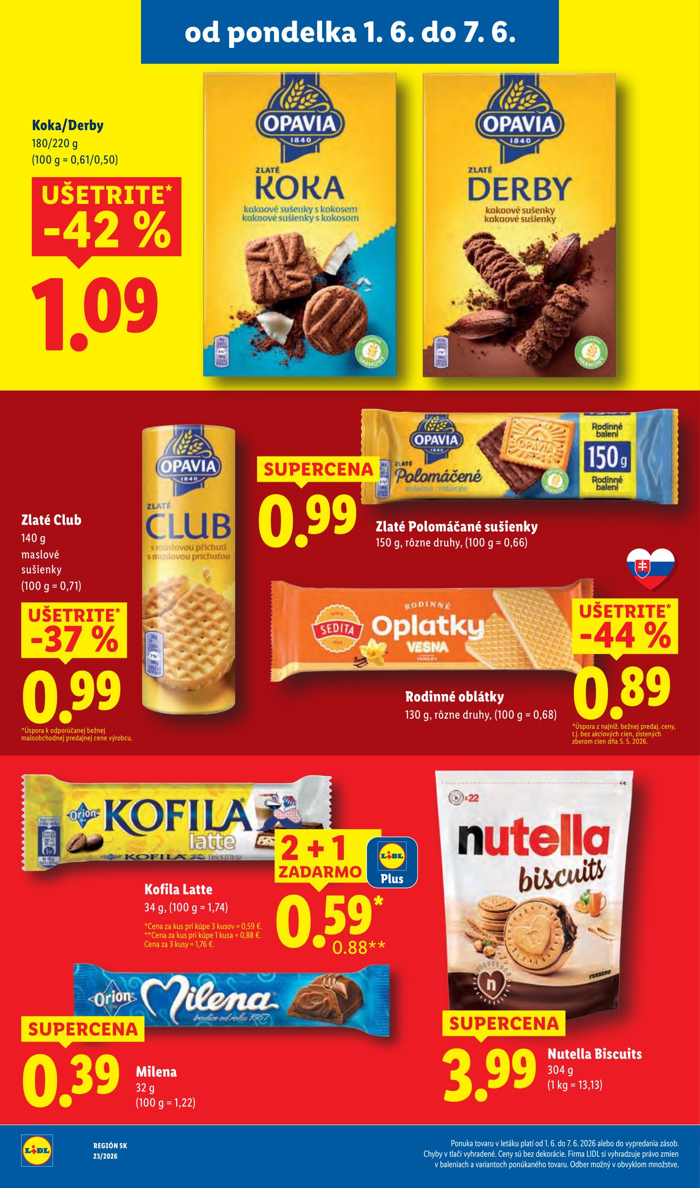 lidl - Aktuálny Lidl leták od pondelka, 01.06.2026 do nedele, 07.06.2026 - page: 46