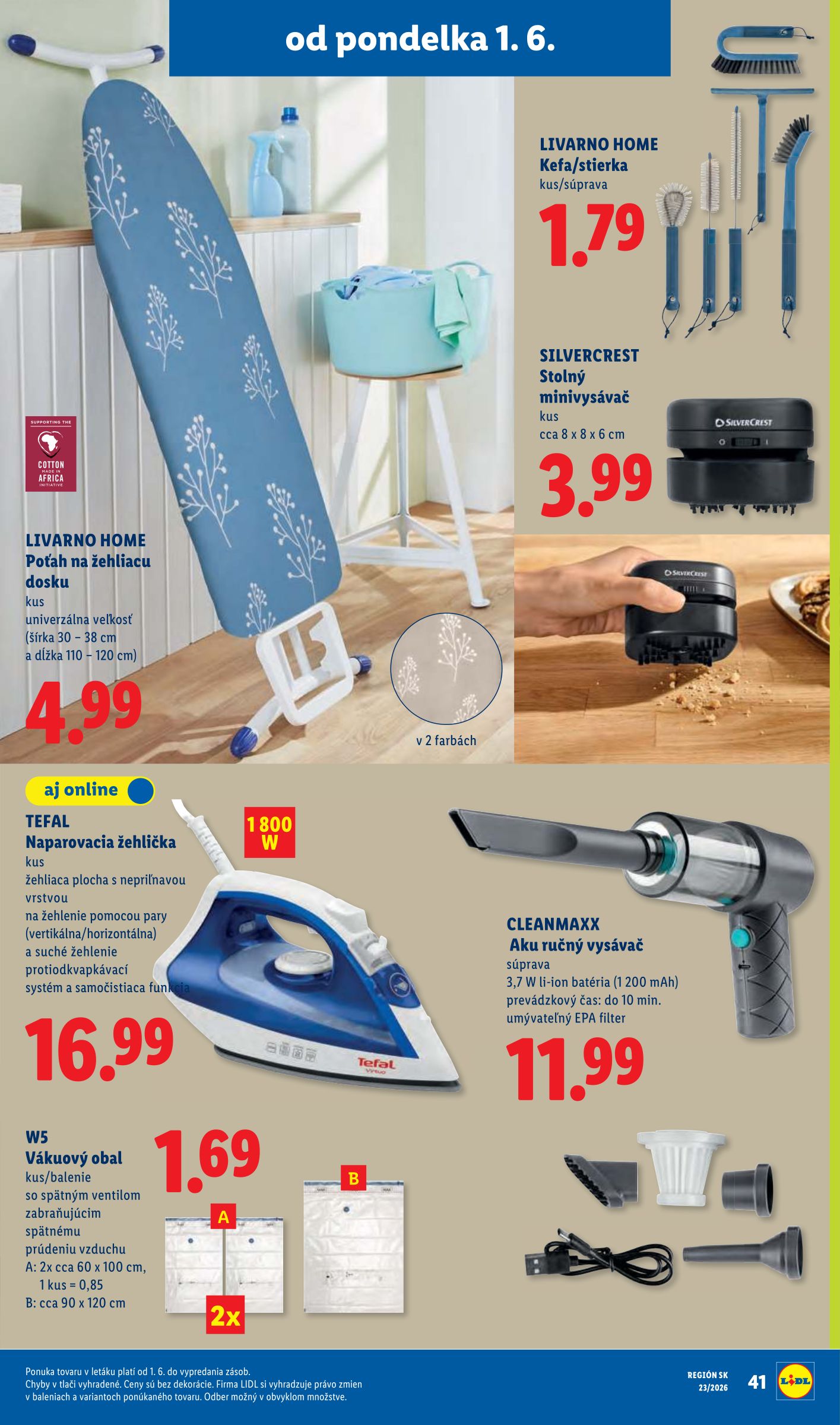 lidl - Aktuálny Lidl leták od pondelka, 01.06.2026 do nedele, 07.06.2026 - page: 61