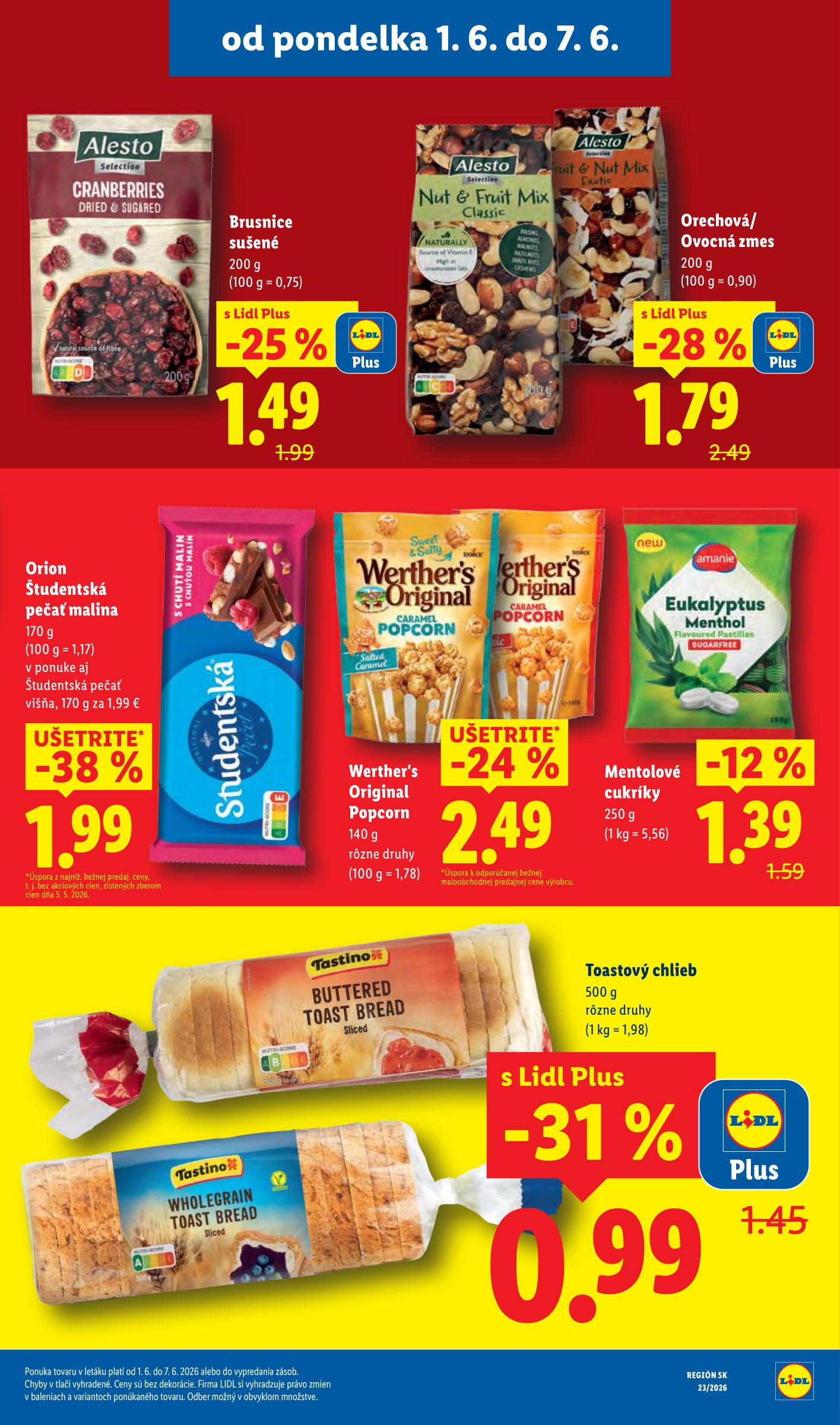 lidl - Aktuálny Lidl leták od pondelka, 01.06.2026 do nedele, 07.06.2026 - page: 47
