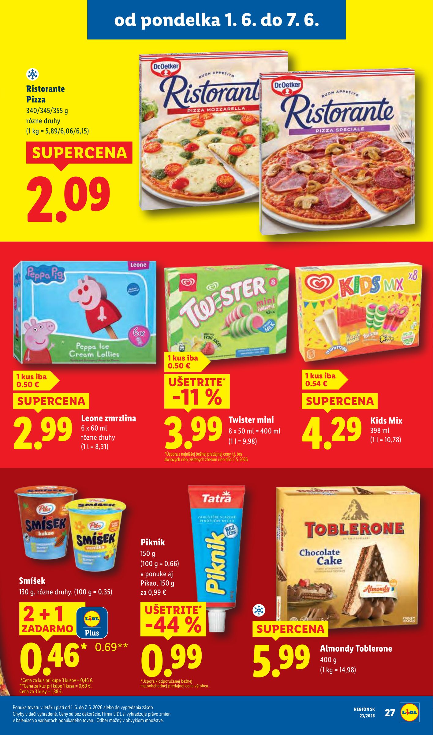 lidl - Aktuálny Lidl leták od pondelka, 01.06.2026 do nedele, 07.06.2026 - page: 43