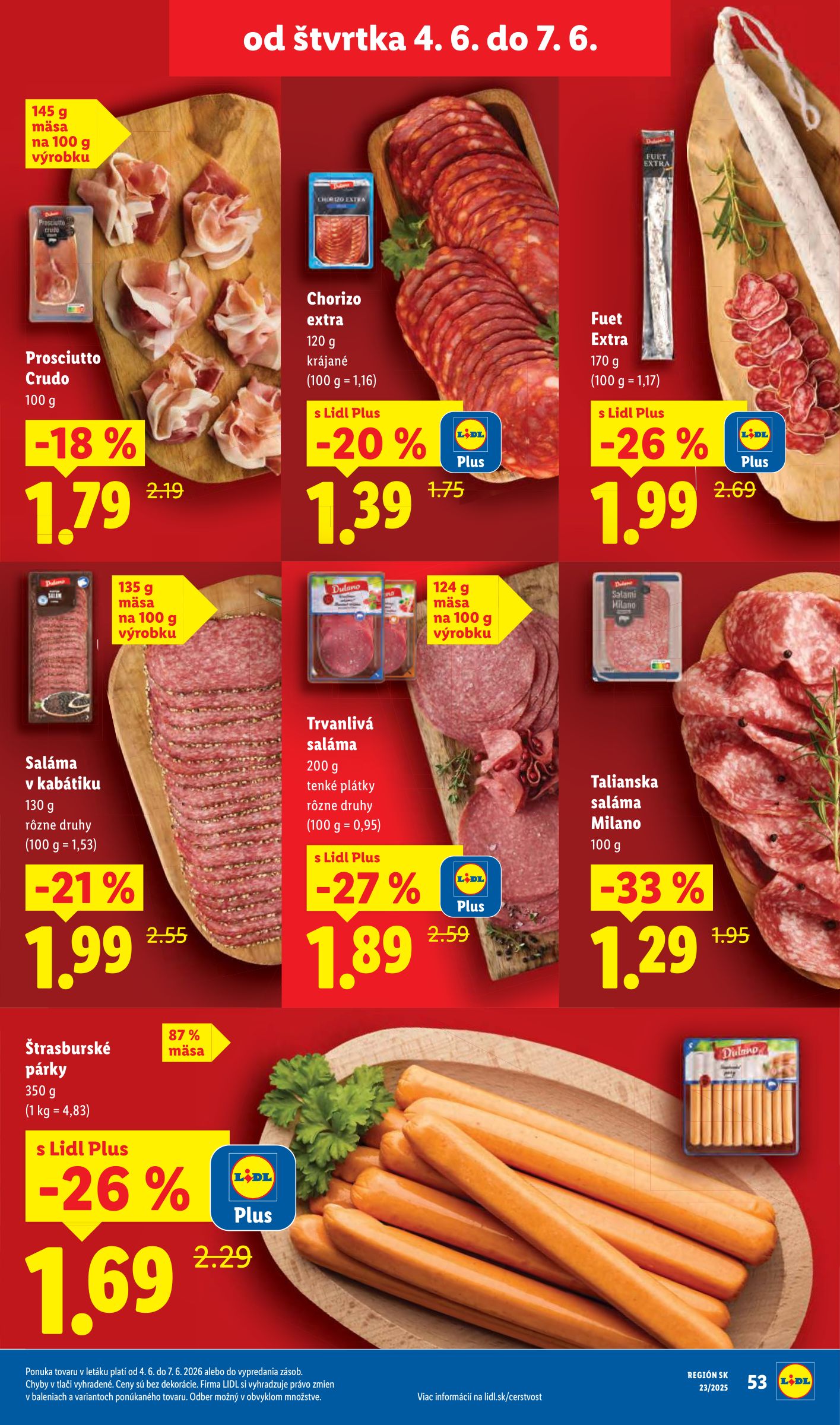 lidl - Aktuálny Lidl leták od pondelka, 01.06.2026 do nedele, 07.06.2026 - page: 69
