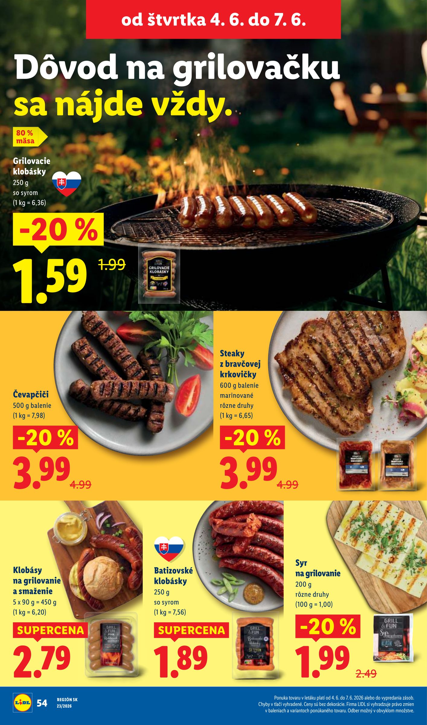 lidl - Aktuálny Lidl leták od pondelka, 01.06.2026 do nedele, 07.06.2026 - page: 70