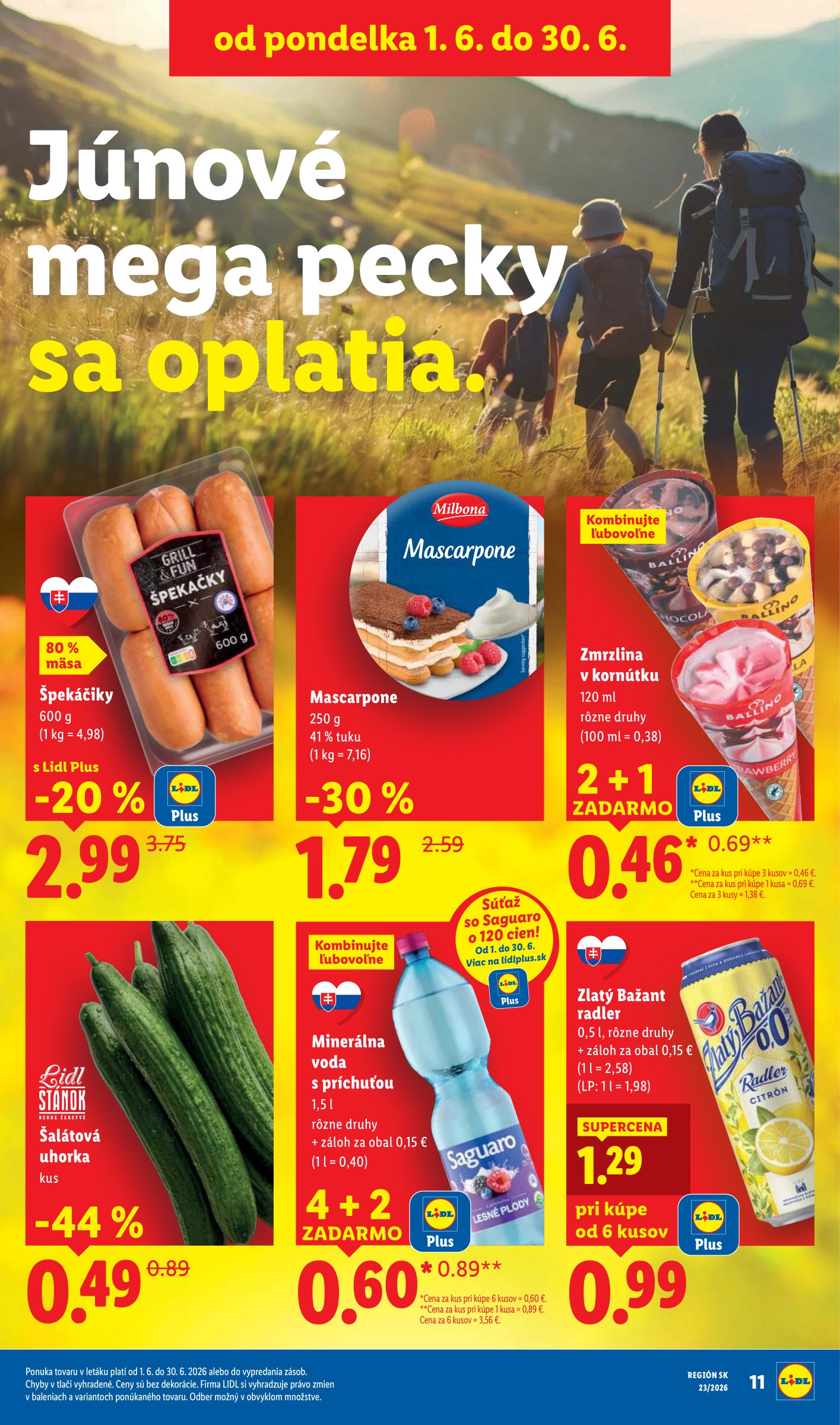 lidl - Aktuálny Lidl leták od pondelka, 01.06.2026 do nedele, 07.06.2026 - page: 23