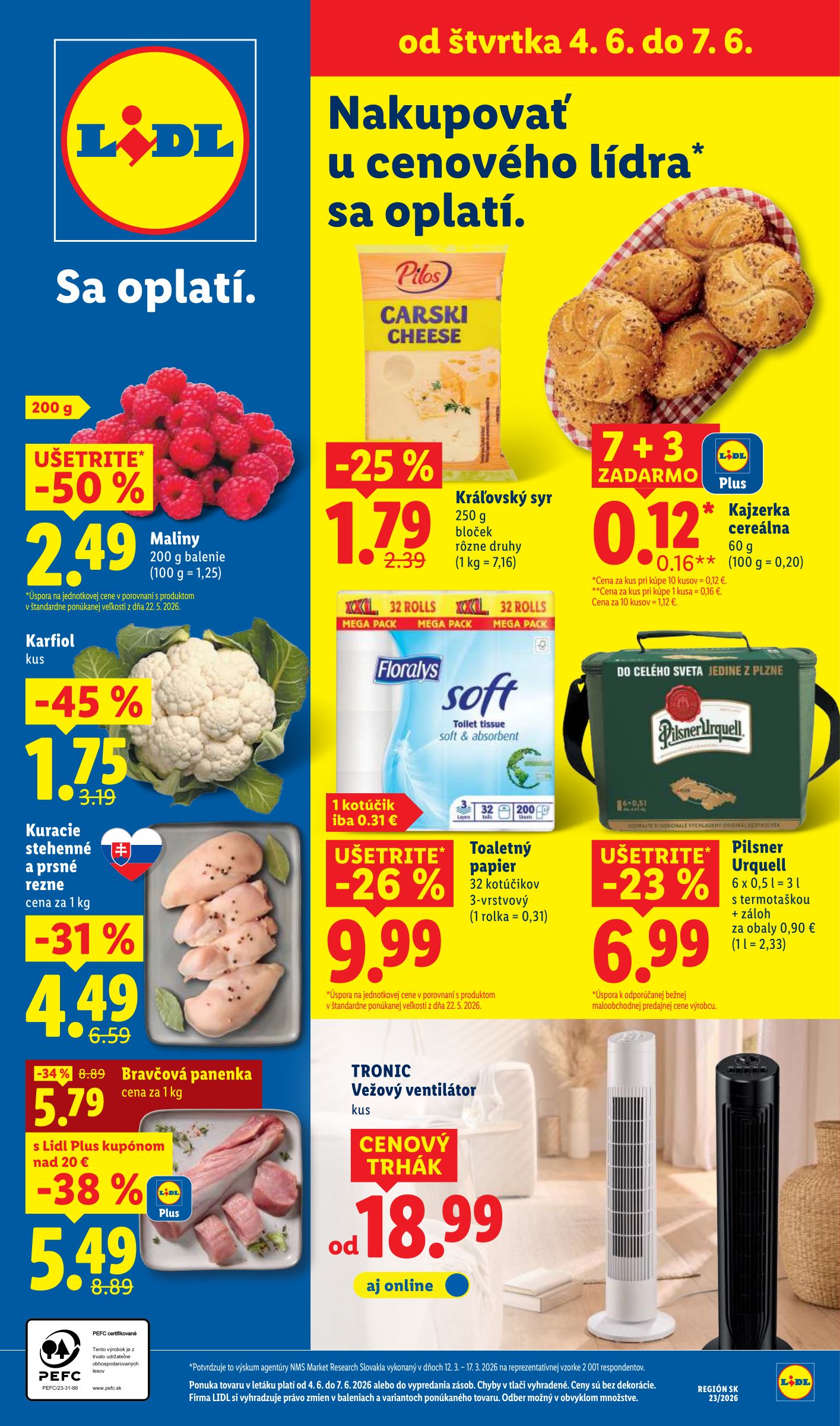 lidl - Aktuálny Lidl leták od pondelka, 01.06.2026 do nedele, 07.06.2026 - page: 62