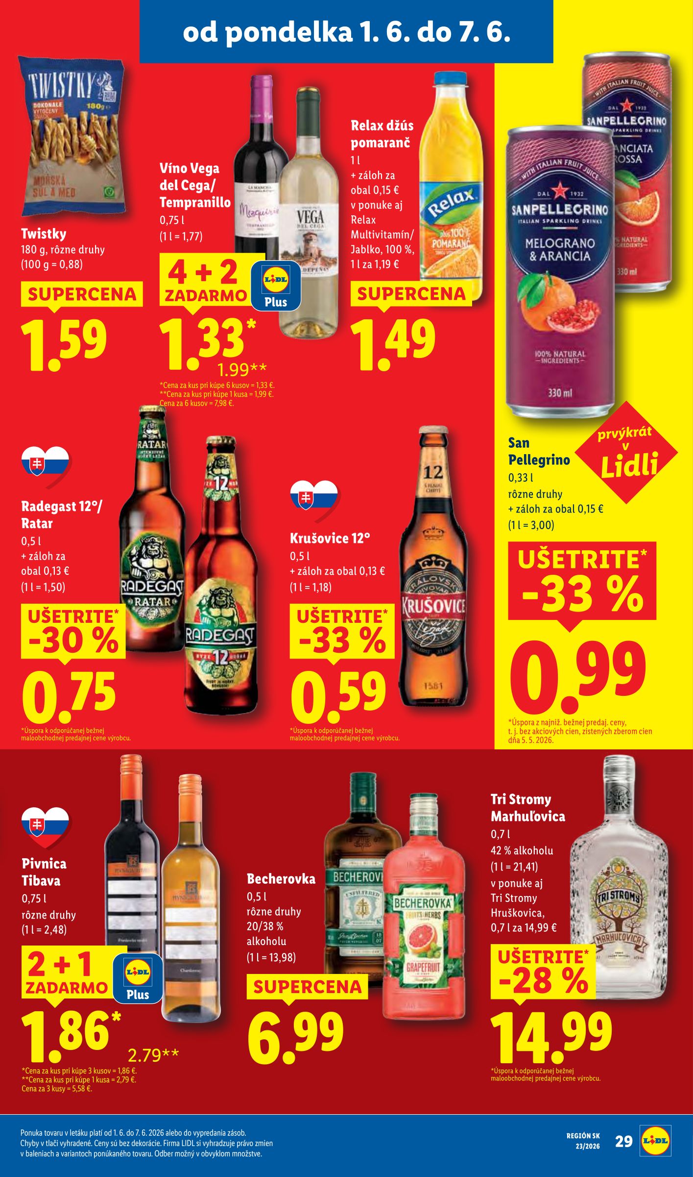 lidl - Aktuálny Lidl leták od pondelka, 01.06.2026 do nedele, 07.06.2026 - page: 45