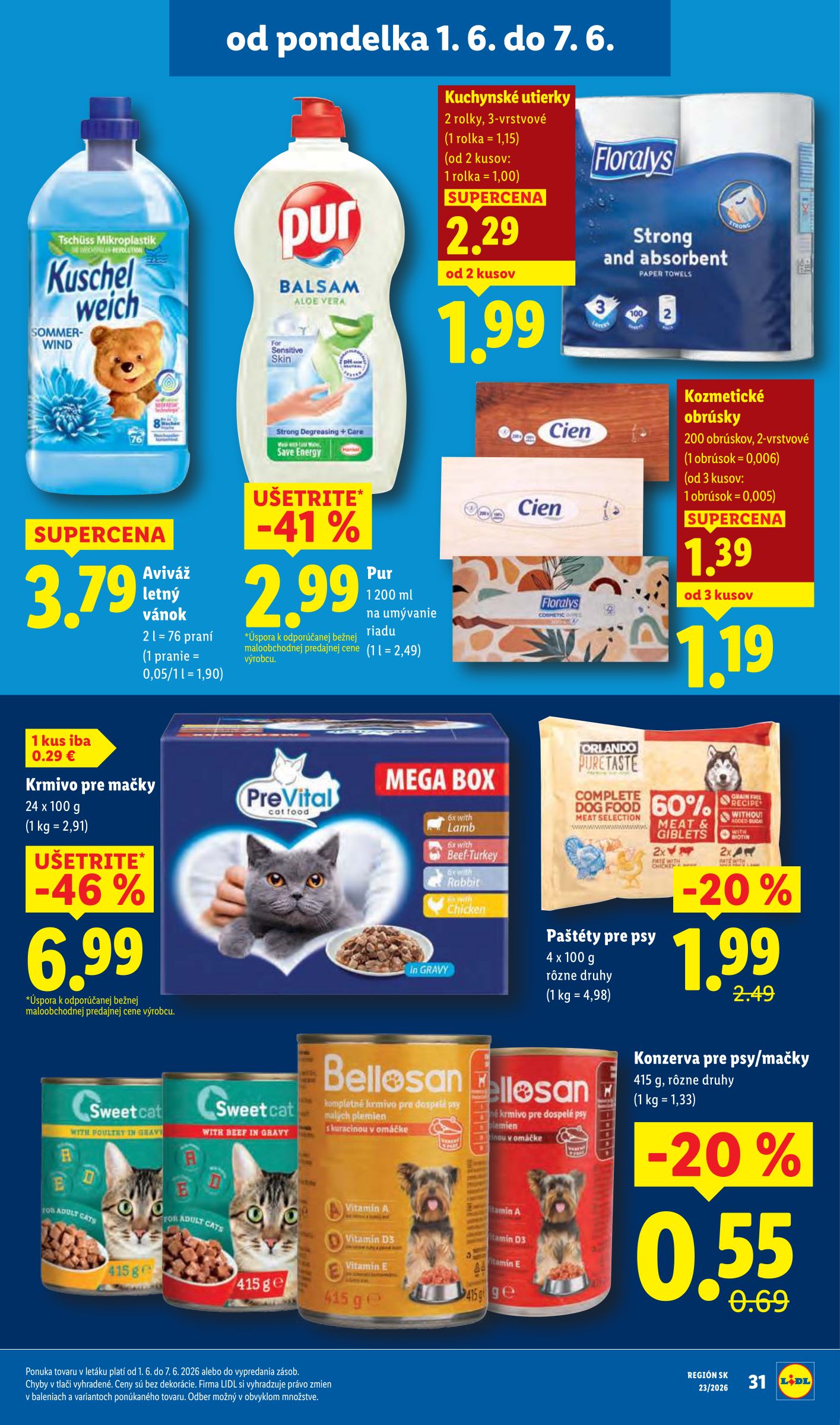 lidl - Aktuálny Lidl leták od pondelka, 01.06.2026 do nedele, 07.06.2026 - page: 49