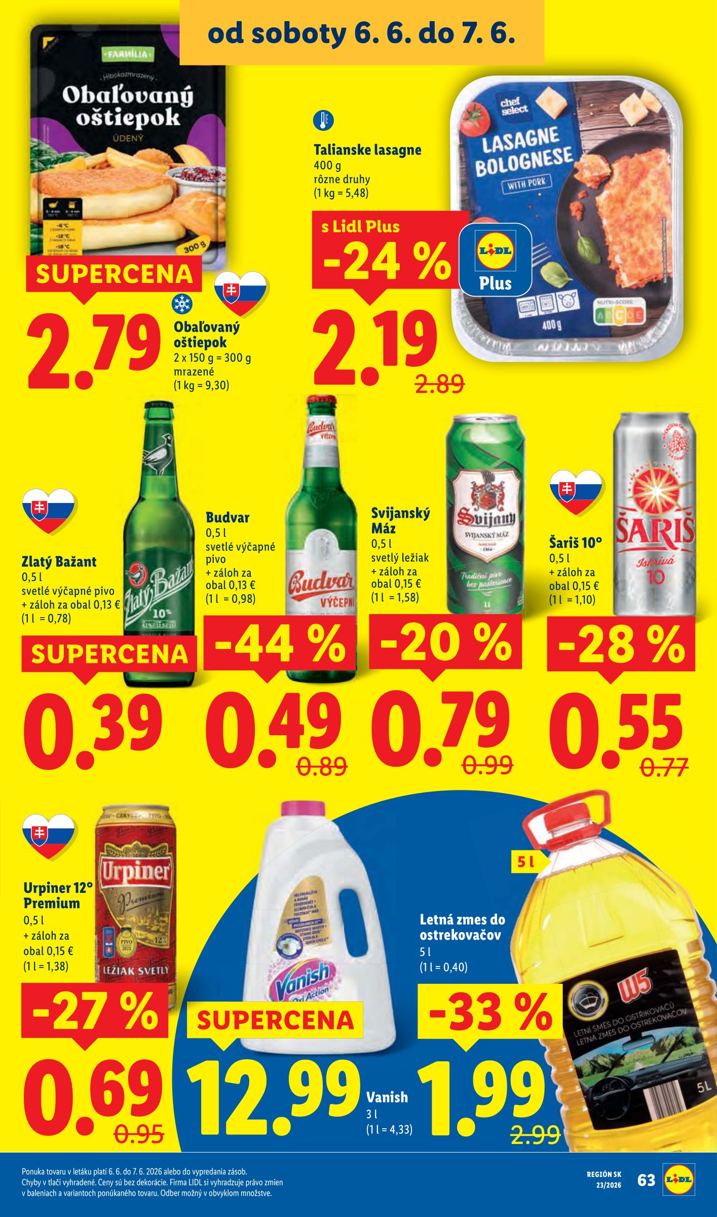 lidl - Aktuálny Lidl leták od pondelka, 01.06.2026 do nedele, 07.06.2026 - page: 99